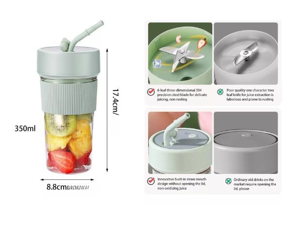 &u+ LICUADORA PORTATIL JUGUERA TIPO VASO KS-K5